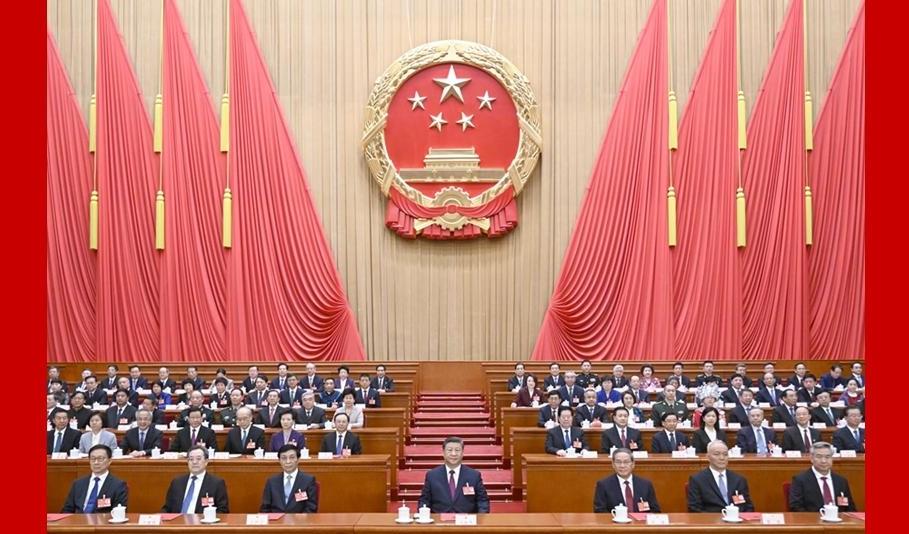 十四屆全國人大三次會議在京閉幕