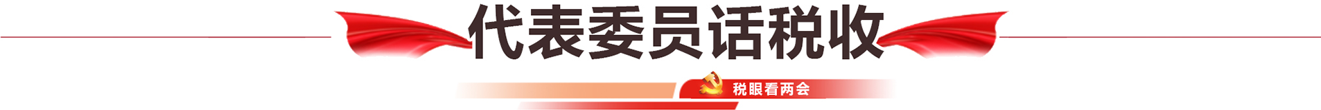 --代表委員話稅收